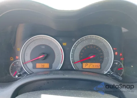 2010 Toyota Corolla S z USA, uszkodzony, nr VIN 2T1BU4EEXAC470133